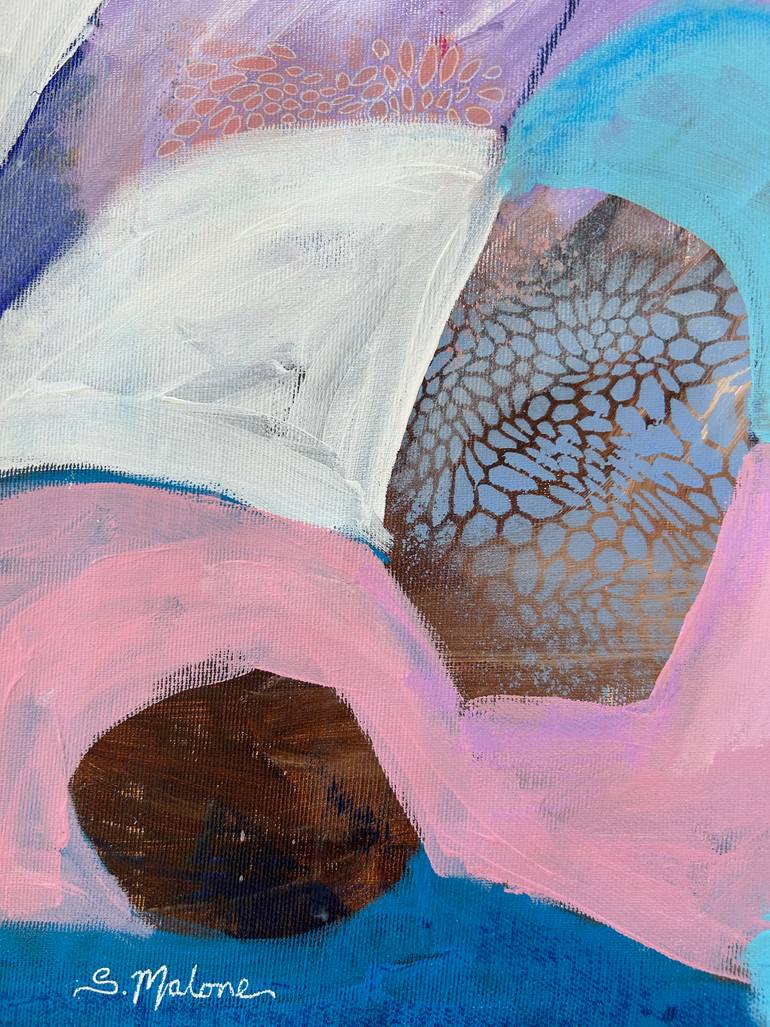 Original Abstract Expressionism Abstract Painting by Samantha Malone