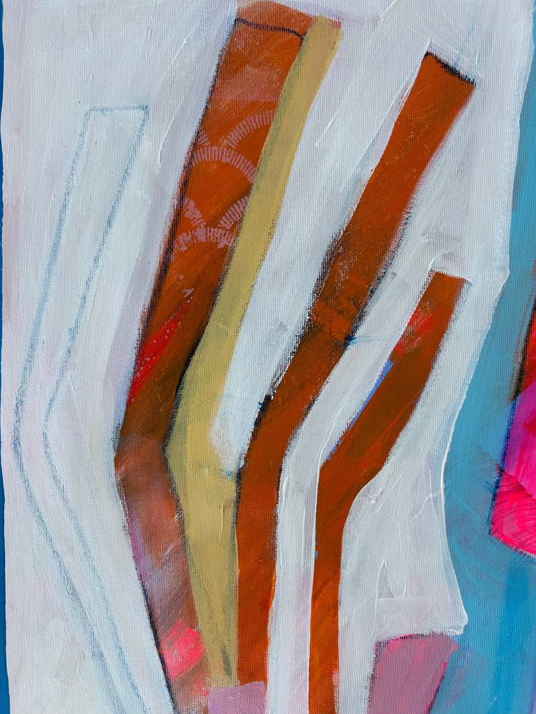 Original Abstract Expressionism Abstract Painting by Samantha Malone