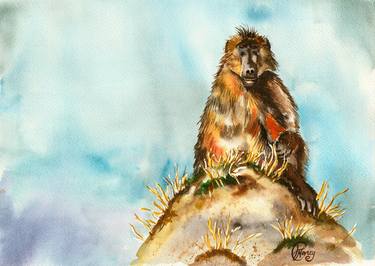 Original Fine Art Animal Paintings by Nancy Horenburg