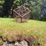 Cube 77 installed in nature – Foroglio Arte