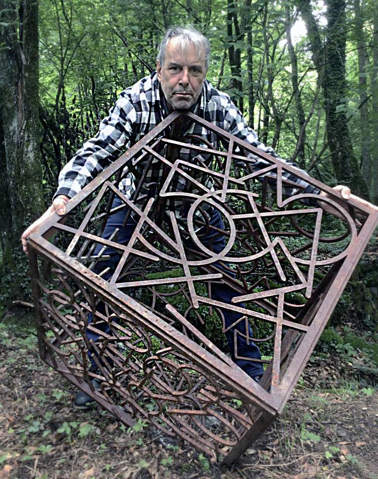 Original Conceptual Abstract Sculpture by Paolo Grassi