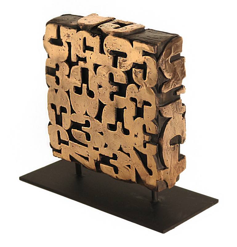 Original Conceptual Abstract Sculpture by Paolo Grassi