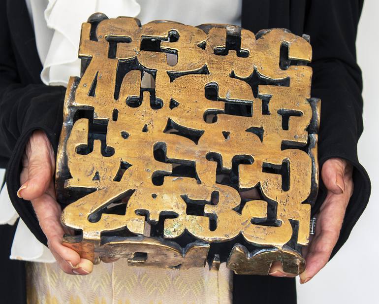 Original Conceptual Abstract Sculpture by Paolo Grassi
