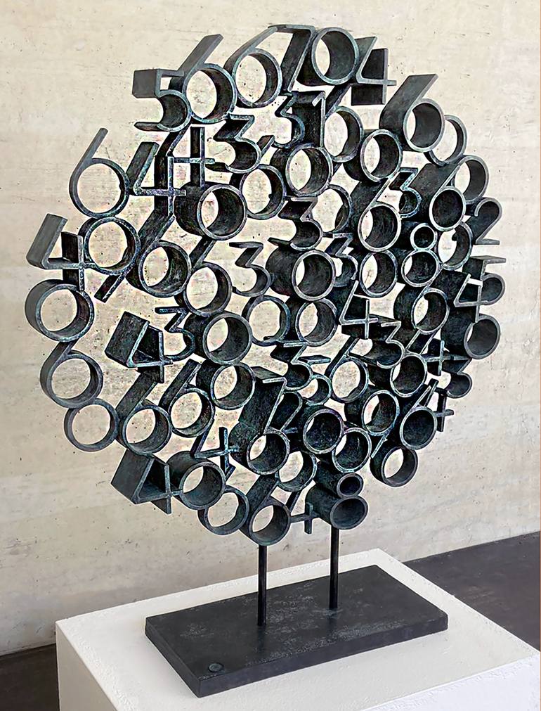 Original Conceptual Abstract Sculpture by Paolo Grassi