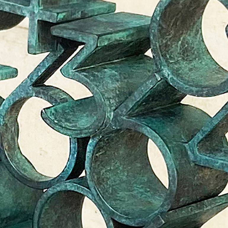 Original Conceptual Abstract Sculpture by Paolo Grassi