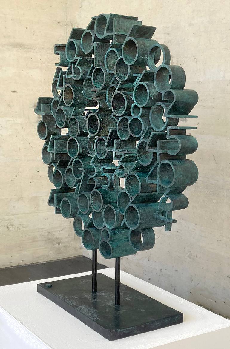 Original Conceptual Abstract Sculpture by Paolo Grassi