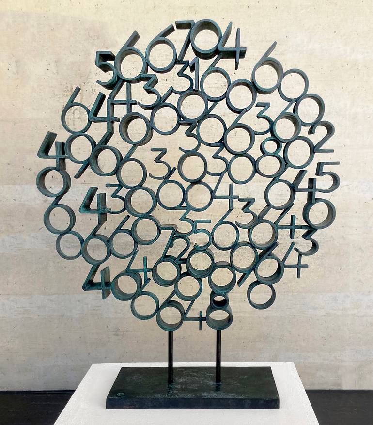 Original Conceptual Abstract Sculpture by Paolo Grassi