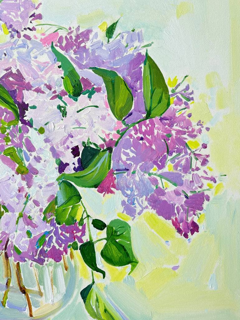 Original Floral Painting by Gavrylenko Kateryna