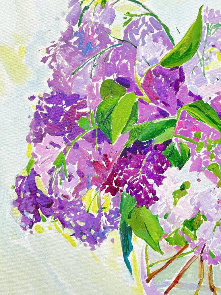 Original Floral Painting by Gavrylenko Kateryna