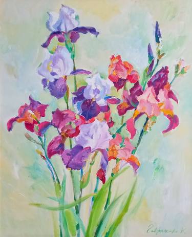 Original Floral Paintings by Gavrylenko Kateryna