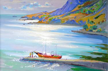 Original Fine Art Seascape Paintings by Gavrylenko Kateryna