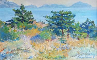 Original Fine Art Landscape Paintings by Gavrylenko Kateryna
