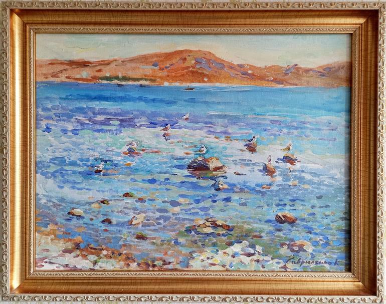 Original Fine Art Landscape Painting by Gavrylenko Kateryna