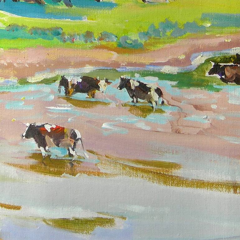 Original Landscape Painting by Gavrylenko Kateryna