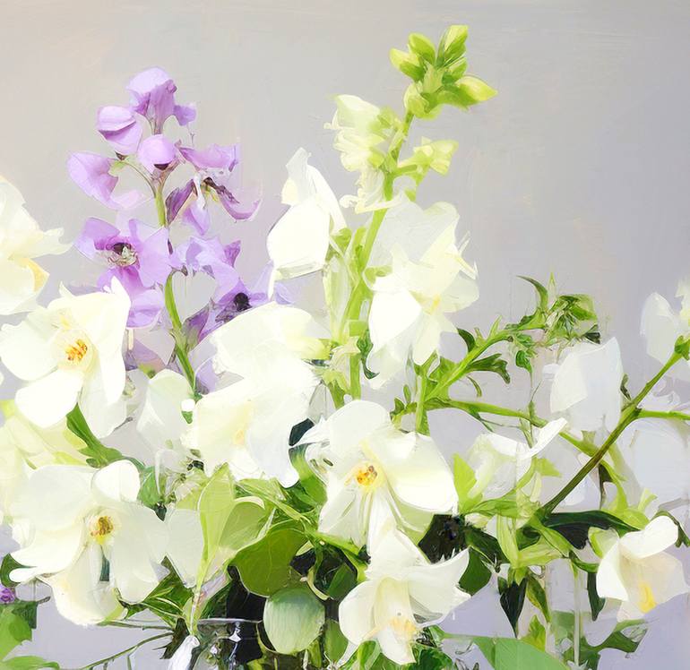 Original Impressionism Still Life Digital by Gavrylenko Kateryna
