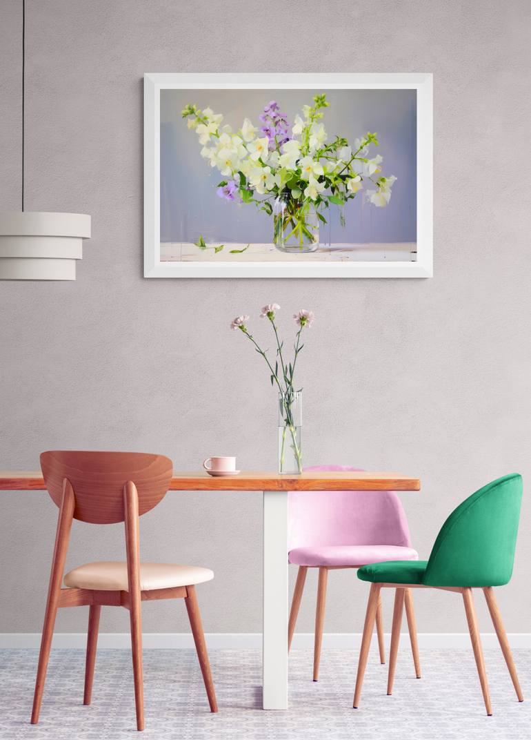 Original Impressionism Still Life Digital by Gavrylenko Kateryna