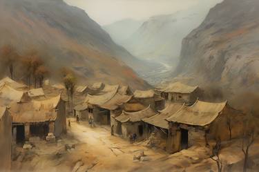 An Old Village in the Mountains thumb