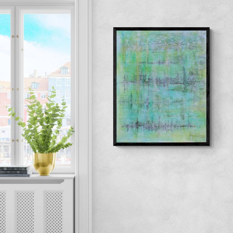 Original Abstract Painting by Linz Challice