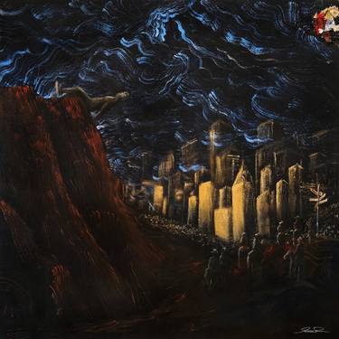 Original Abstract Landscape Painting by Sam Price