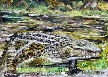 River Nile Crocodile thumb