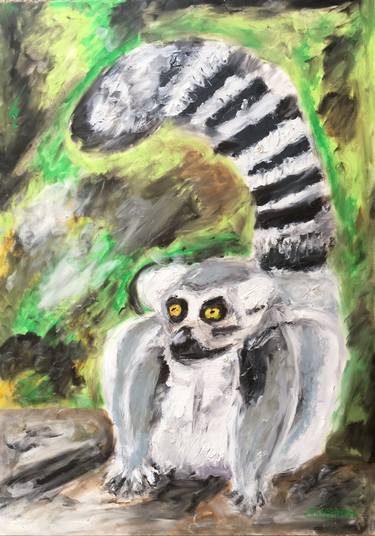 Ring-Tailed Lemur thumb