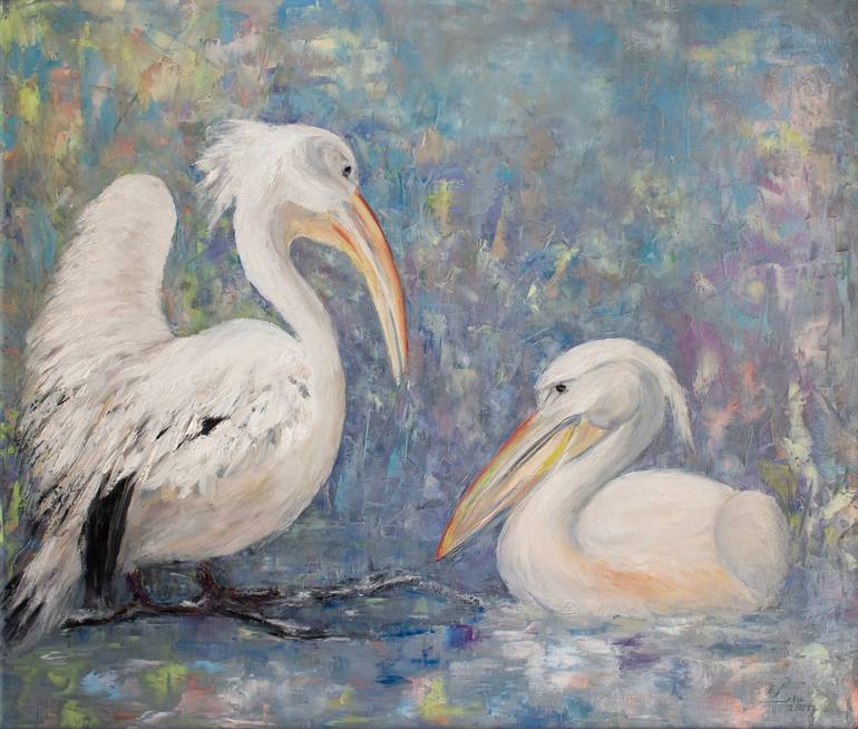 Original Animal Painting by Oxana Shimanchuk