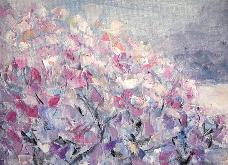 Original Impressionism Landscape Painting by Oxana Shimanchuk