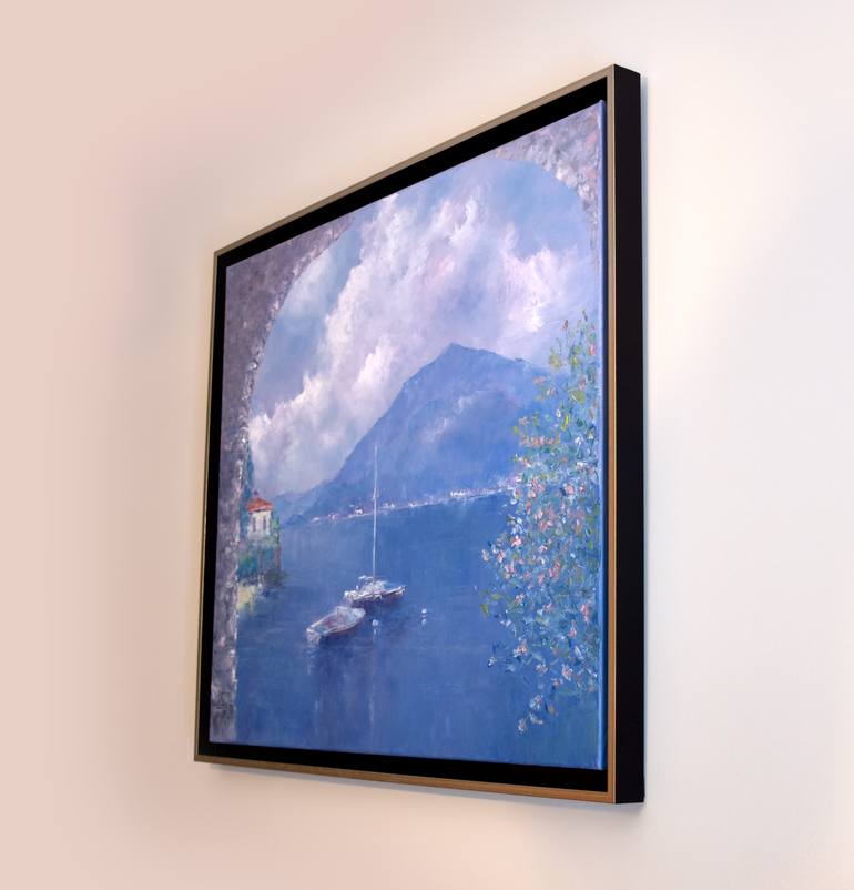 Original Expressionism Landscape Painting by Oxana Shimanchuk