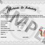 Certificate of Authenticity