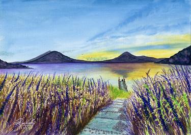 Lavender Dream by the Lake thumb