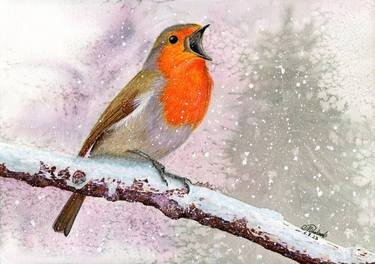 Robin: A Festive Snowbird Serenade thumb