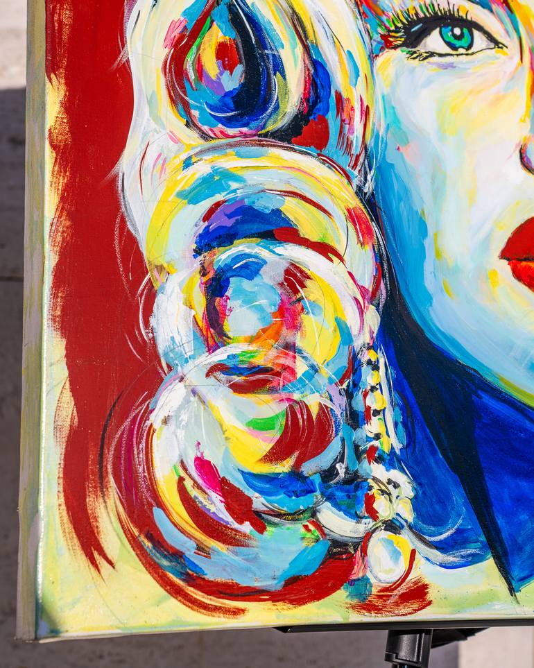 Original Pop Art Cinema Painting by Massimo Paravani