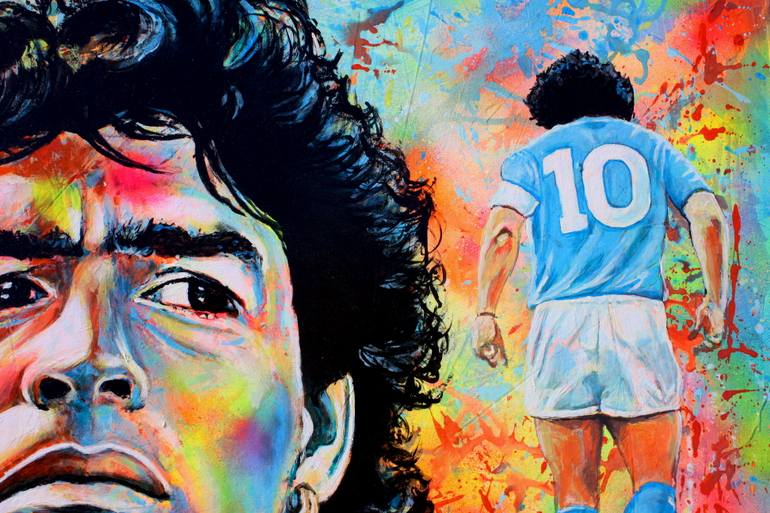 Original Contemporary Sports Painting by Massimo Paravani