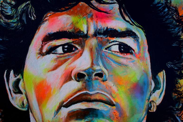 Original Contemporary Sports Painting by Massimo Paravani