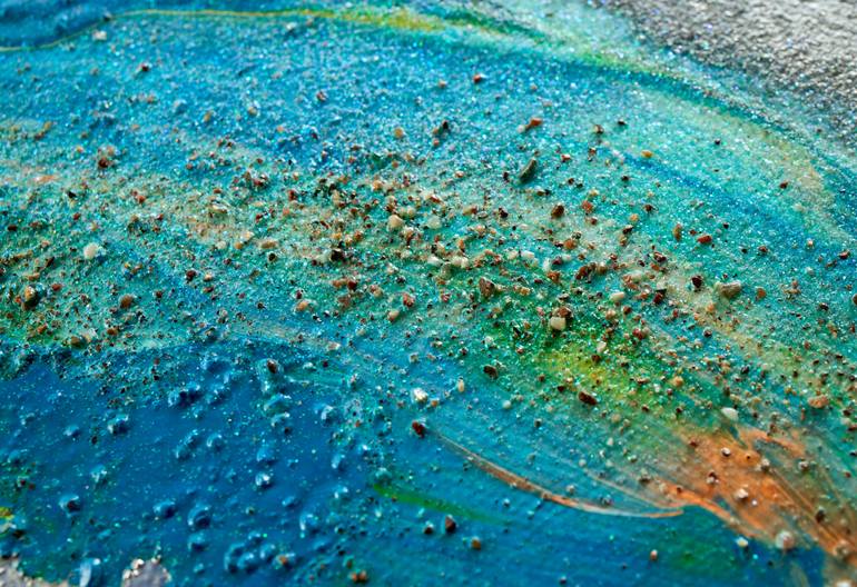 Original Abstract Expressionism Abstract Painting by Vladilena Cherednichenko