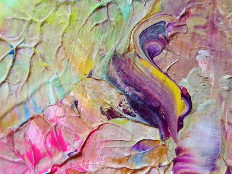 Original Abstract Expressionism Abstract Painting by Eric Chamberlain
