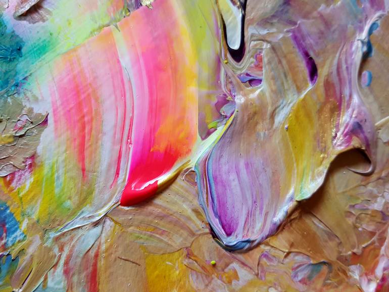 Original Abstract Expressionism Abstract Painting by Eric Chamberlain