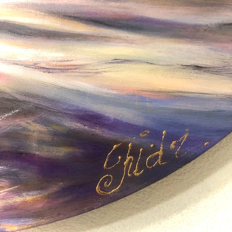 Original Expressionism Landscape Painting by Madina Tairova