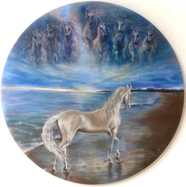 Original Conceptual Horse Paintings by Madina Tairova