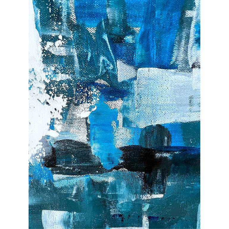 Original Street Art Abstract Painting by Jessica Strang