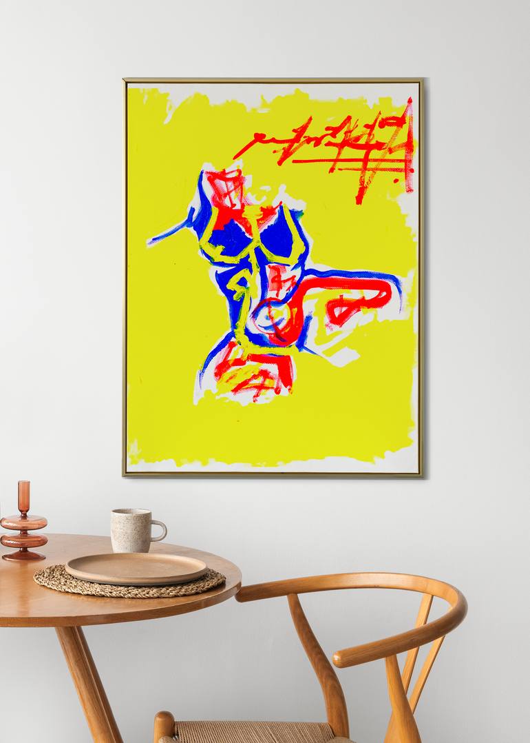 Original Abstract Expressionism Abstract Painting by Anna Gaikovich