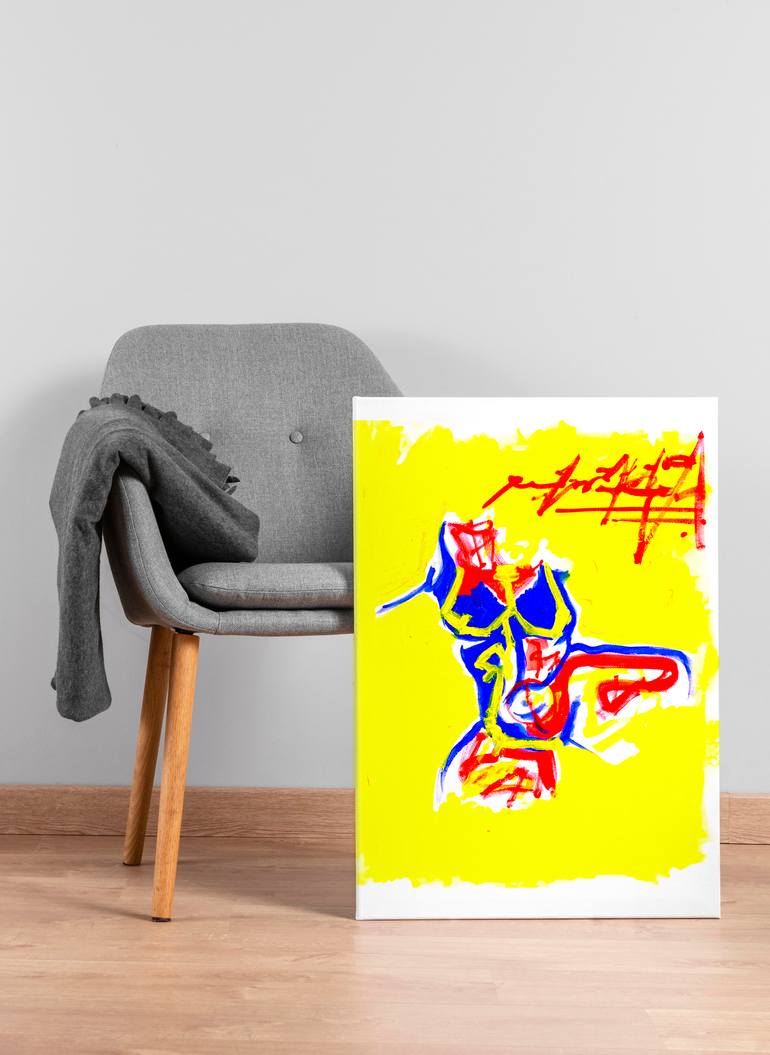 Original Abstract Expressionism Abstract Painting by Anna Gaikovich