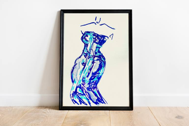 Original Figurative Body Painting by Anna Gaikovich