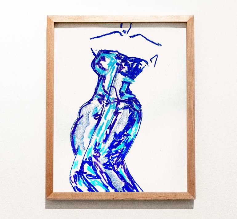 Original Figurative Body Painting by Anna Gaikovich