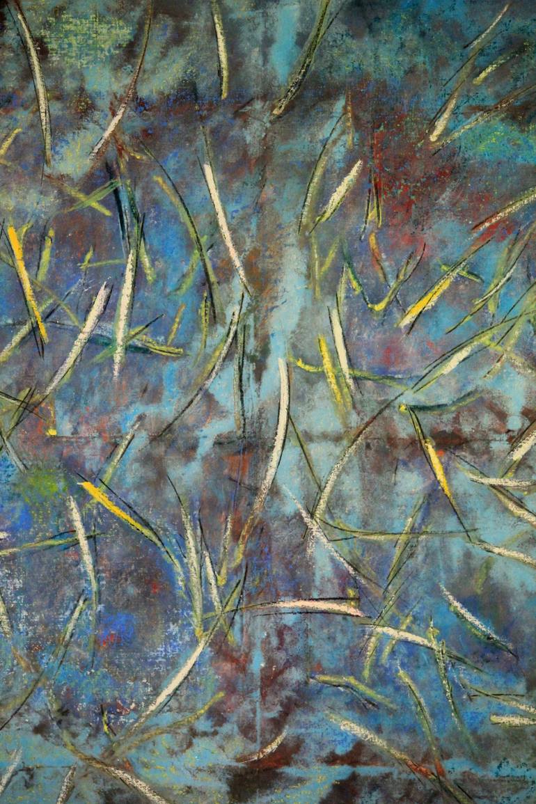 Original Expressionism Abstract Painting by Dominique Comolet