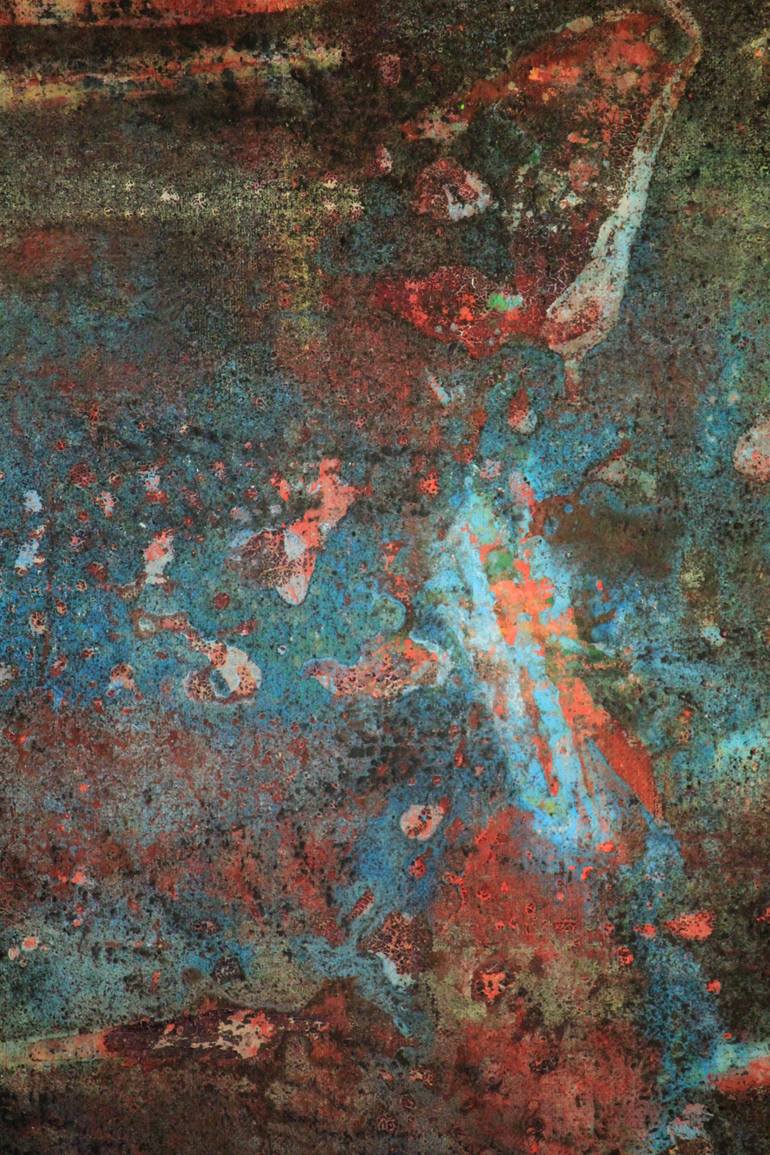 Original Expressionism Abstract Painting by Dominique Comolet