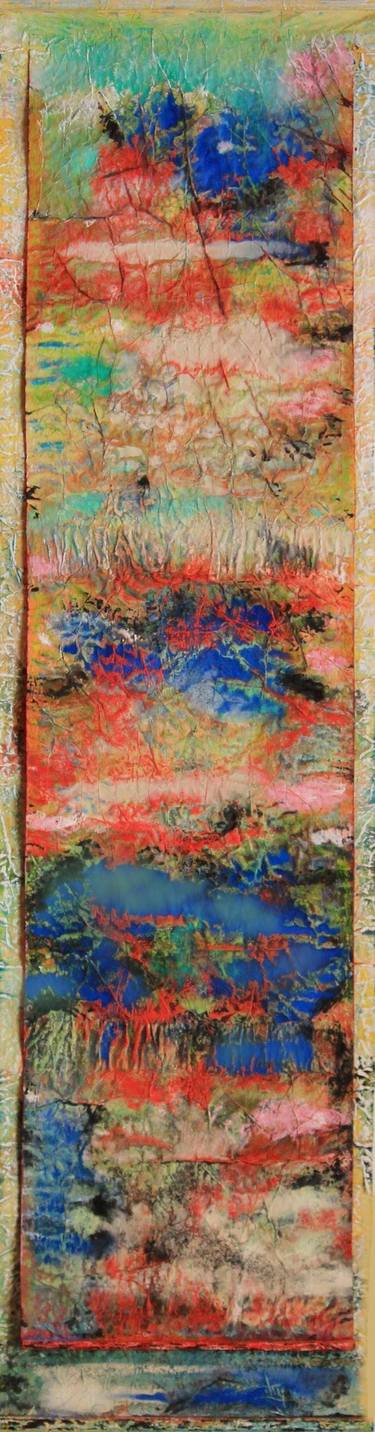 Original Abstract Expressionism Abstract Paintings by Dominique Comolet
