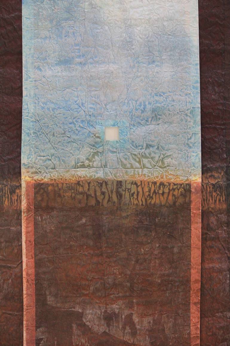 Original Abstract Expressionism Abstract Painting by Dominique Comolet
