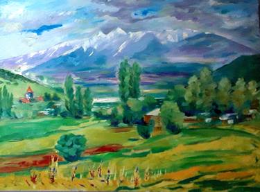 Original Landscape Paintings by Рафаель Джавахян