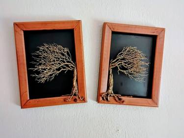 Original Art Deco Nature Installation by Pavli Lale